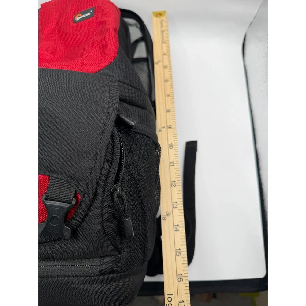 Lowepro Fastpack 100 Camera Backpack Unisex Small Red Black‎ DSLR Travel Bag